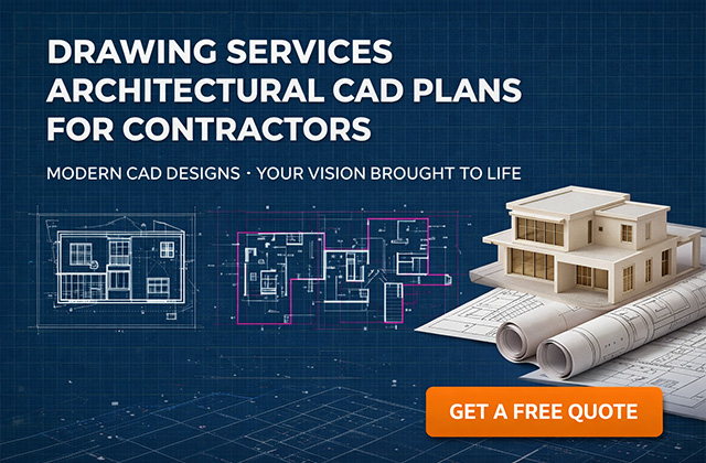 Architectural drawings package: plans, elevations, and details